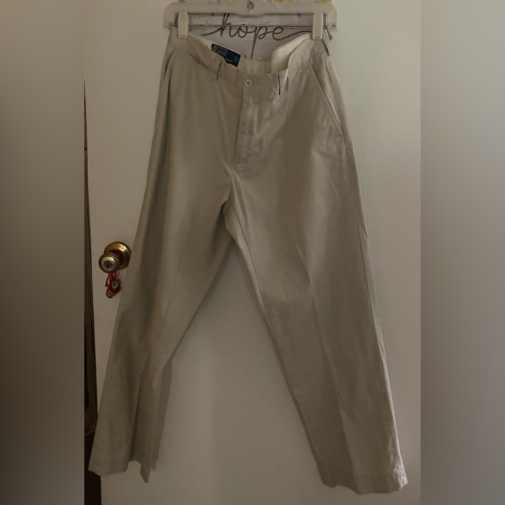 Ralph Lauren Tan Chinos for Timeless Style